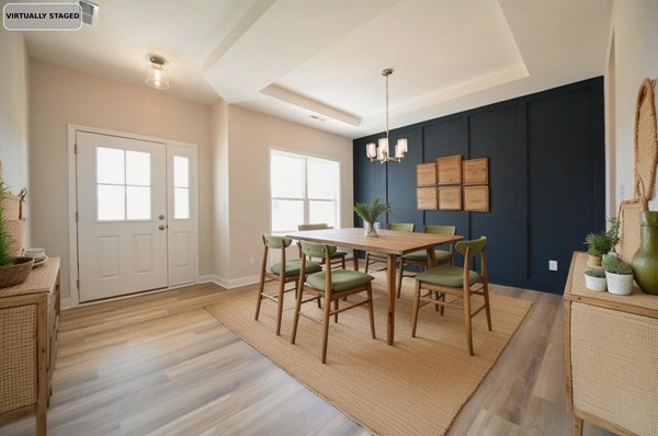 Staged Dining Room