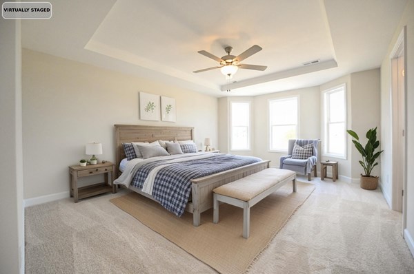 Staged Bedroom